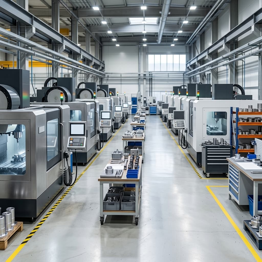 Precision CNC Machining Workshop