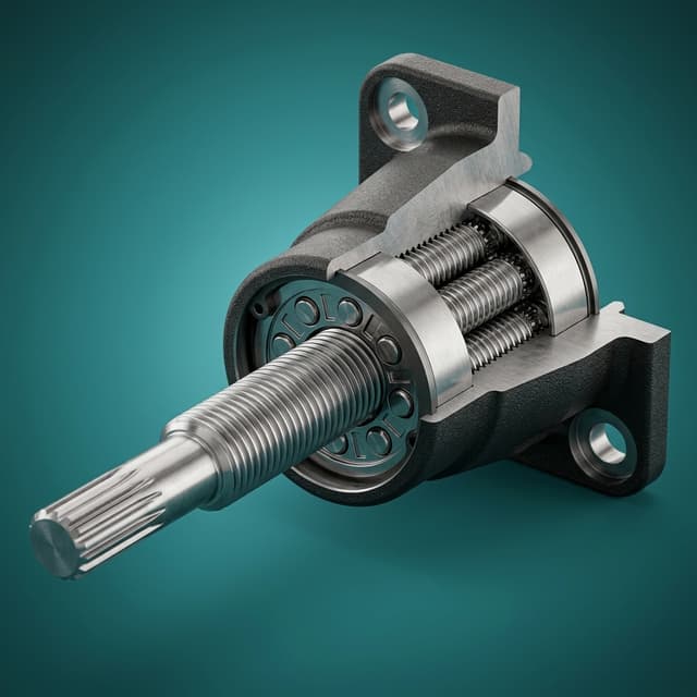 Micro Roller Screw for Robotics
