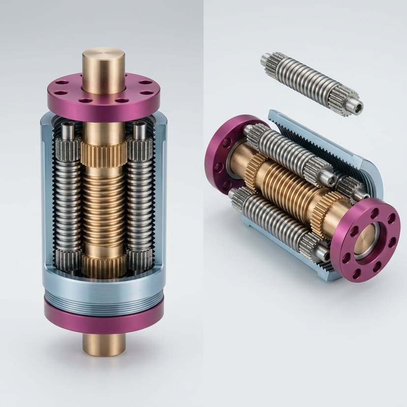Precision Miniature Roller Screw
